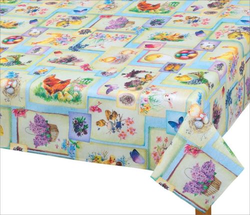 Ubrus EMA velikonoční patchwork