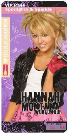 Froté osuška Hannah Montana World 75x150 cm