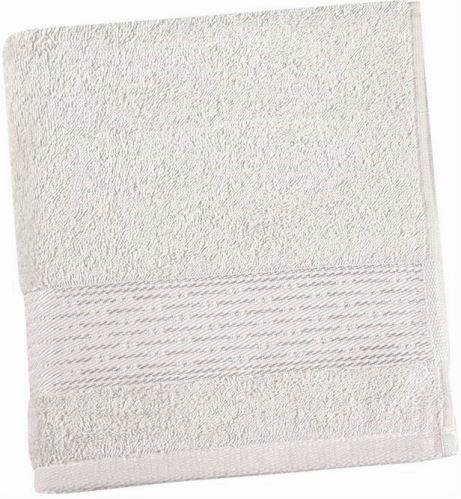 Froté ručník 50x100cm proužek 450g bílý
