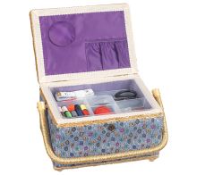 BOX na šití barevný s výbavou 24x17,5x13 cm (1)