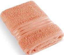 Froté ručník 50x100cm kolekce Linie 500g lososová*