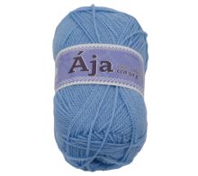 Příze ÁJA světle modrá 50g / 217 m Příze ÁJA světle modrá 50g / 217 m