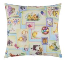 Povláček EMA velikonoční patchwork 45x45 cm