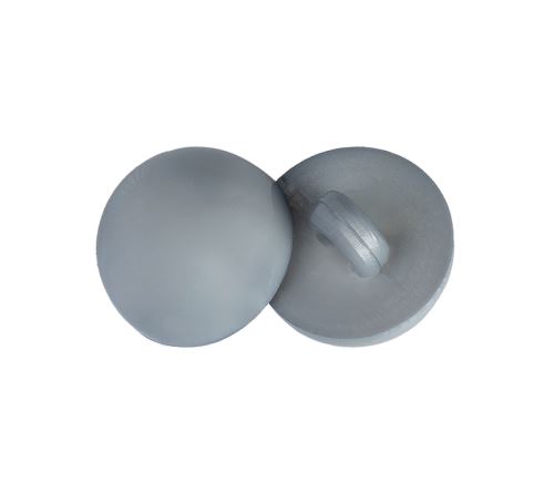 Knoflík - balení po 6 ks šedá prům. 10 mm