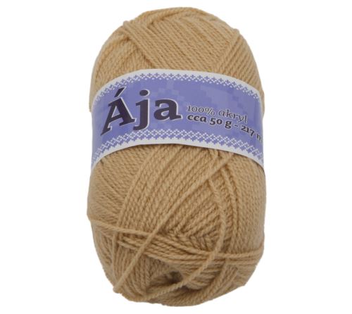 Příze ÁJA béžová 50g / 217 m