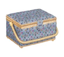 BOX na šití barevný s výbavou 24x17,5x13 cm BOX na šití barevný s výbavou 24x17,5x13 cm