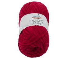 Příze SAMET bordo 100g / 100 m Příze SAMET bordo 100g / 100 m