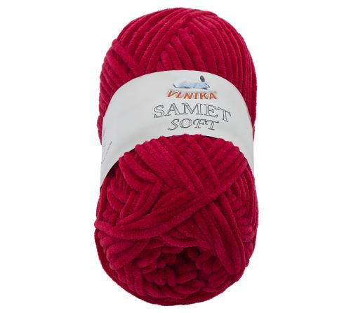 Příze SAMET bordo 100g / 100 m