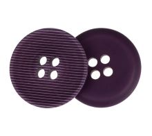 Knoflík - balení po 3 ks fialová, bílá prům. 35 mm Knoflík - balení po 3 ks fialová, bílá prům. 35 mm