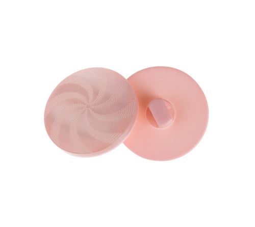 Knoflík - balení po 3 ks růžová prům. 20 mm