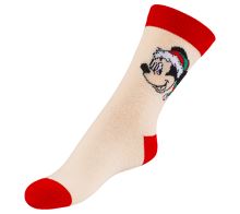 Ponožky dětské Mickey 2 Červená,Béžová