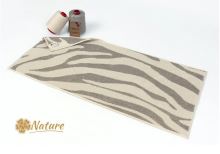 DÁRKOVĚ BALENÁ OSUŠKA ZEBRA EXCLUSIVE NATURAL - LNĚNÁ A BAVLNĚNÁ SMYČKA (1)