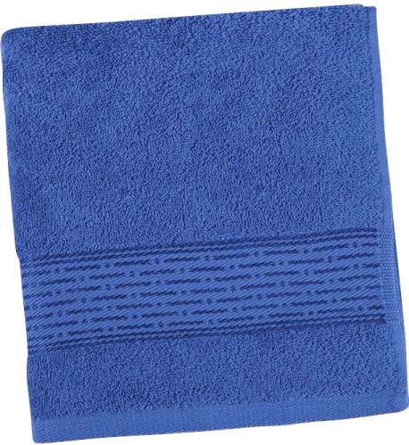 Froté ručník 50x100cm proužek 450g tmavě modrý