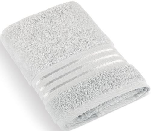 Froté ručník 50x100cm kolekce Linie 500g světle šedá