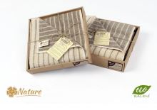 DÁRKOVĚ BALENÁ OSUŠKA MIA EXCLUSIVE NATURAL - LNĚNÁ A BAVLNĚNÁ SMYČKA (2)