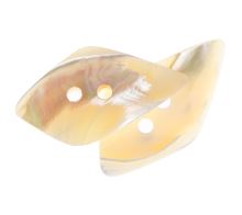 Knoflík - balení po 2 ks perleťová 50 x 28 mm