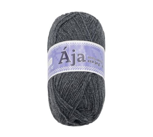 Příze ÁJA antracitová 50g / 217 m