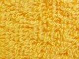 Froté ručník s výšivkou Z lásky 50x100 cm stř.žlutá