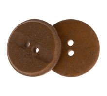 Knoflík - balení po 3 ks hnědá prům. 23 mm