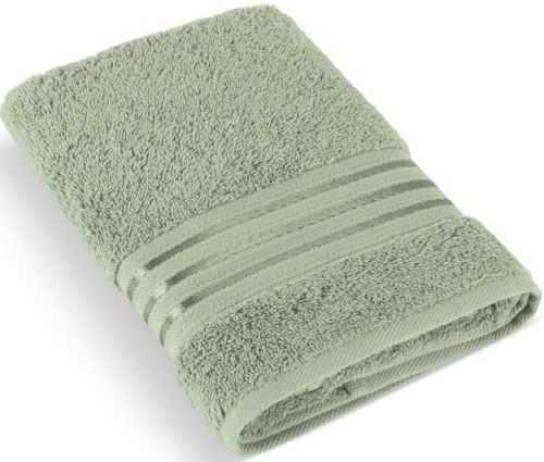 Froté ručník 50x100cm kolekce Linie 500g zelená