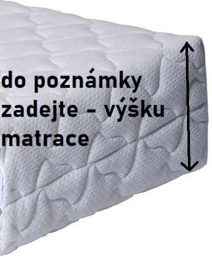 PRODLOUŽENÝ náhradní potah na matraci prodloužený 90/220cm oboustranný Polyester