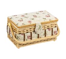 BOX na šití Režná,Starorůžová 28x18x15 cm BOX na šití Režná,Starorůžová 28x18x15 cm