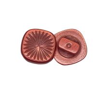 Knoflík - baleno po 10 ks růžový 10x10 mm Knoflík - baleno po 10 ks růžový 10x10 mm