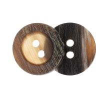Knoflík - balení po 6 ks hnědá prům. 20mm Knoflík - balení po 6 ks hnědá prům. 20mm