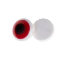 Knoflík - balení po 6 ks červená prům. 15 mm Knoflík - balení po 6 ks červená prům. 15 mm