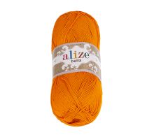 Příze BELLA oranžová 100g / 360 m Příze BELLA oranžová 100g / 360 m