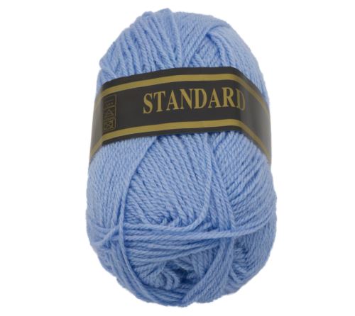 Příze STANDARD světle modrá 50g / 150 m
