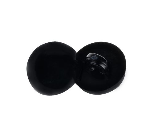 Knoflík - balení po 6 ks černá prům. 10 mm