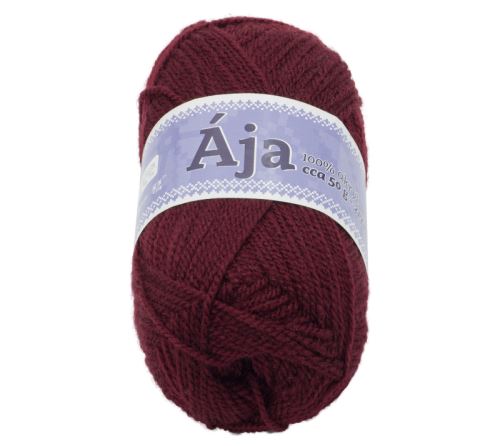 Příze ÁJA vínová 50g / 217 m