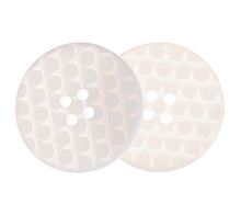 Knoflík - balení po 3 ks bílá, smetanová prům. 30 mm
