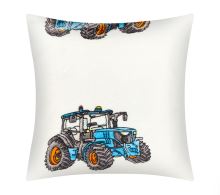 Polštářek ELLÍK - dětský motiv Modrá,Šedá,Bílá 35x40 cm Polštářek ELLÍK - dětský motiv Modrá,Šedá,Bílá 35x40 cm