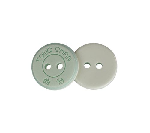 Knoflík světle zelený prům. 12,5 mm
