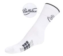 Ponožky Raptor vysoké - logo Bellatex Bílá,Černá