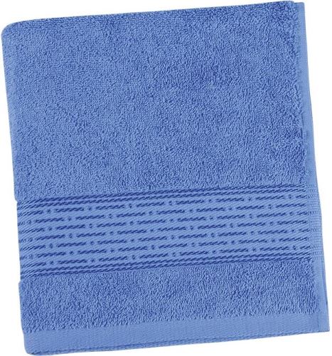 Froté ručník 50x100cm proužek 450g středně modrý