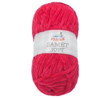 Příze SAMET červená 100g / 100 m Příze SAMET červená 100g / 100 m