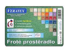 Froté prostěradlo postýlka 60x120 cm (č. 4-šedá) (3897)