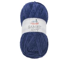 Příze SAMET tmavě modrá 100g / 100 m Příze SAMET tmavě modrá 100g / 100 m