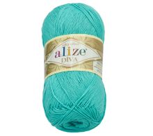 Příze DIVA modrá aqua 100g / 350 m Příze DIVA modrá aqua 100g / 350 m