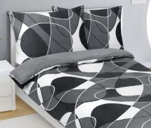 Povlečení MIKROFLANEL Bílá,Šedá,Tmavě šedá 140x200, 70x90 cm Povlečení MIKROFLANEL Bílá,Šedá,Tmavě šedá 140x200, 70x90 cm