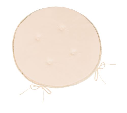 Sedák Adéla kulatý hladký Kávová průměr 40 cm