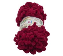 Příze PUFFY bordo 100g / 9 m Příze PUFFY bordo 100g / 9 m